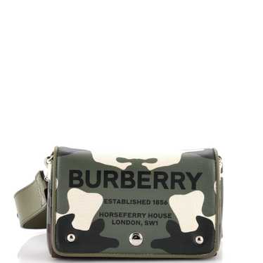 Burberry Hackberry Shoulder Bag Printed Coated Ca… - image 1