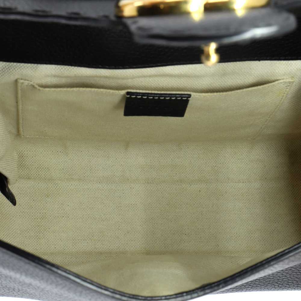 GUCCI GG Marmont Top Handle Bag Leather Mini - image 5