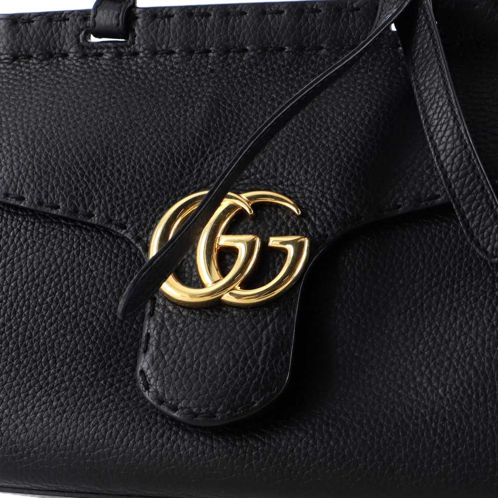 GUCCI GG Marmont Top Handle Bag Leather Mini - image 6