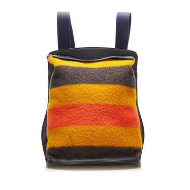 Hermès Sherpa wool backpack