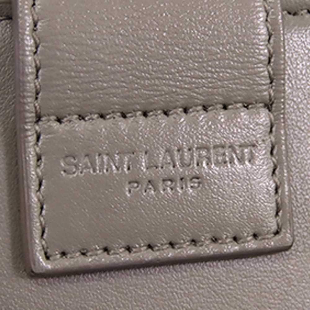 Saint Laurent Monogram Cabas leather crossbody bag - image 4