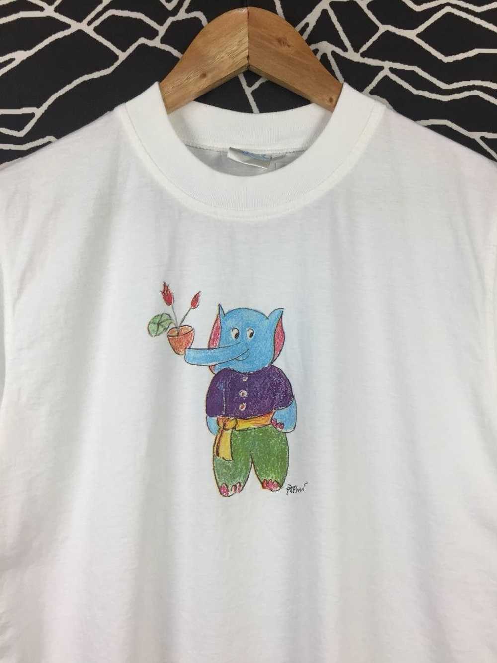 Art × Streetwear × Vintage Vtg Elephant Jumbo Art… - image 3