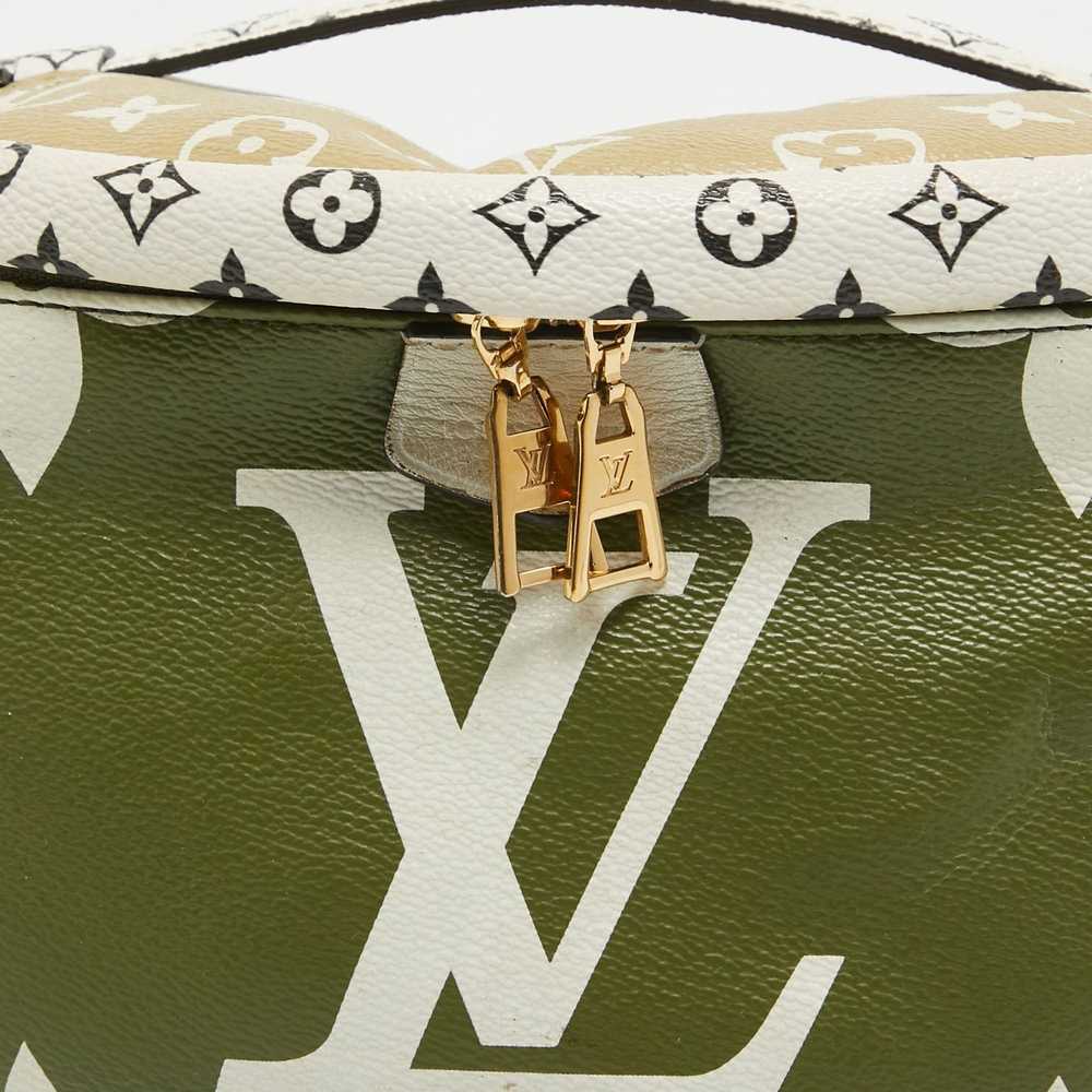 Louis Vuitton LOUIS VUITTON Khaki Green/Beige and… - image 7