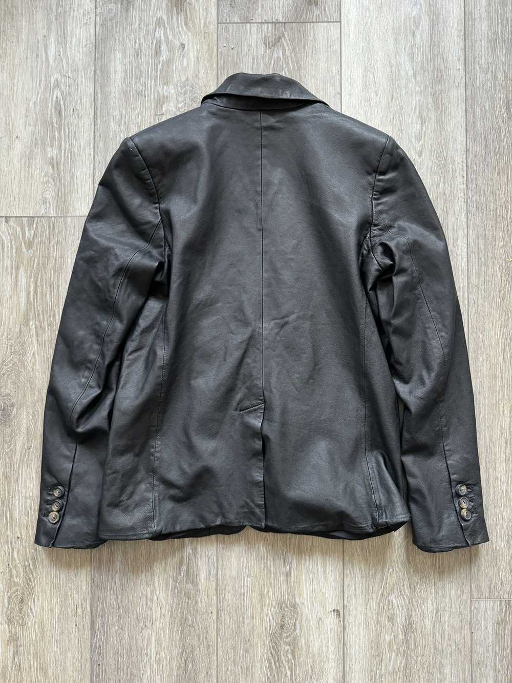 Leather × Vanson Leathers × Vince VINCE COLLARED … - image 2