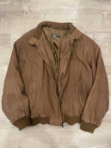 Leather Jacket × Members Only × Vintage Members On