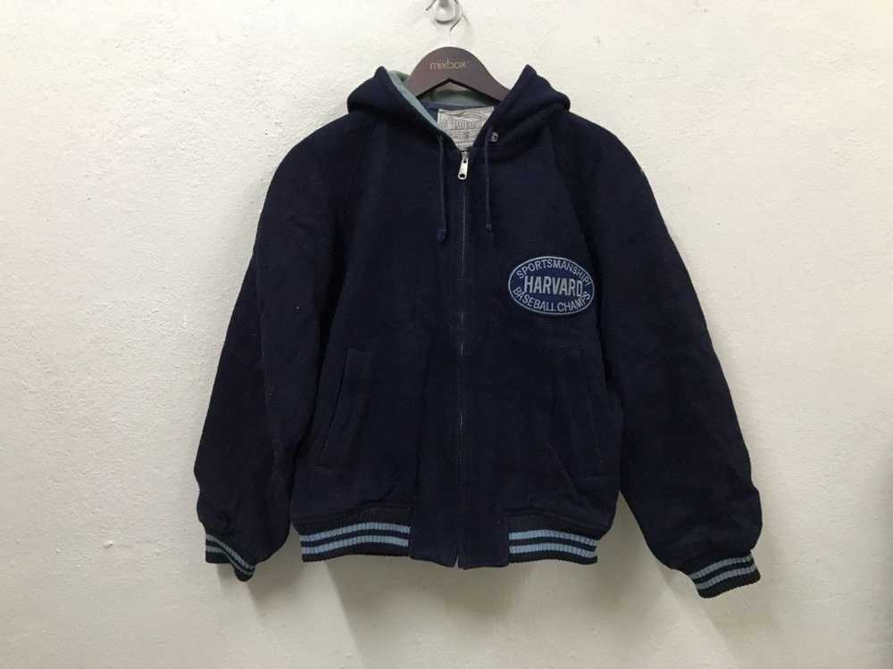 Harvard × Varsity Jacket × Vintage Vintage Harvar… - image 3