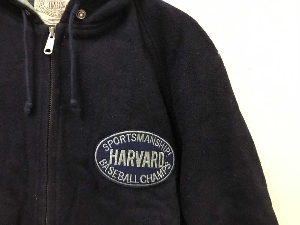 Harvard × Varsity Jacket × Vintage Vintage Harvar… - image 5