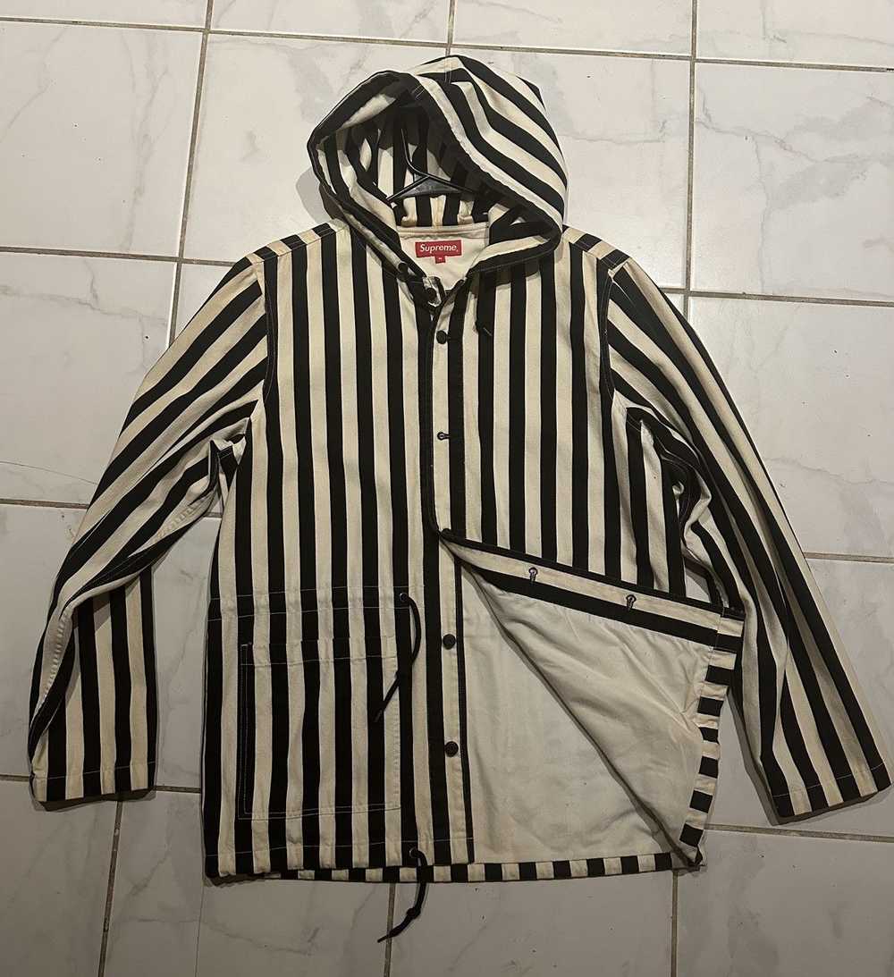 Supreme Supreme FW 13/SS14 Black n White Striped … - image 3