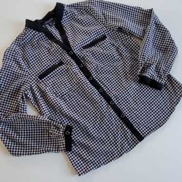 Notations Houndstooth Button Down Size Mp - image 1