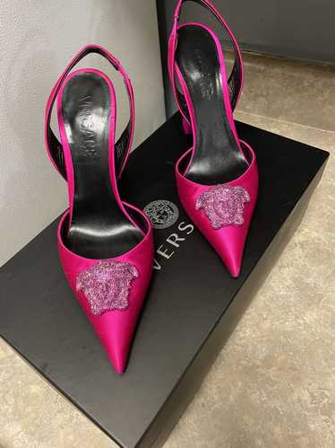 Versace Versace Le medusa slingback pumps