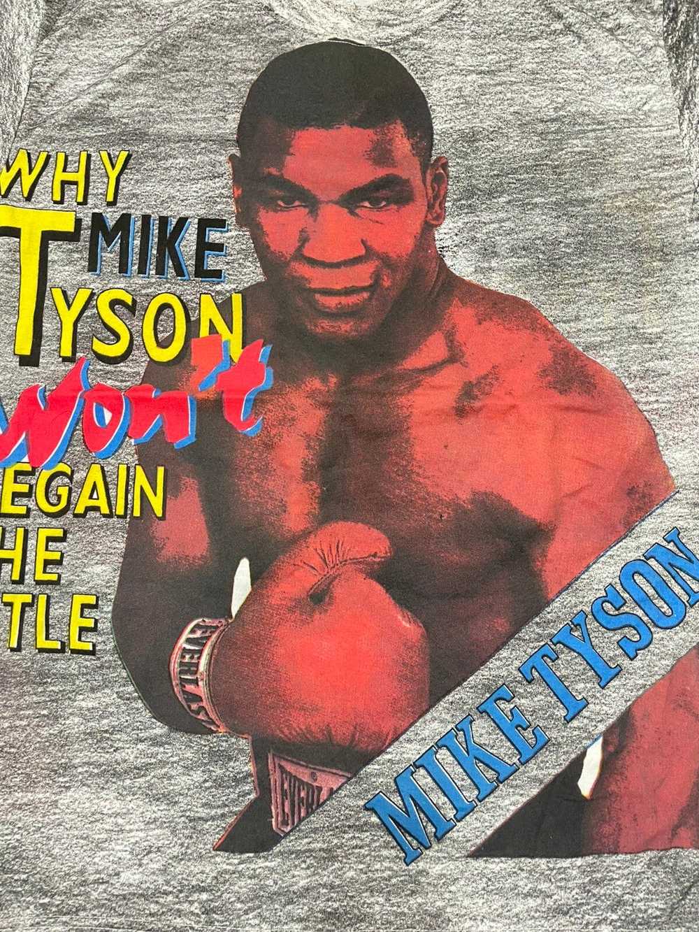 Mgm Grand × Rap Tees × Vintage Vintage MIKE TYSON… - image 5