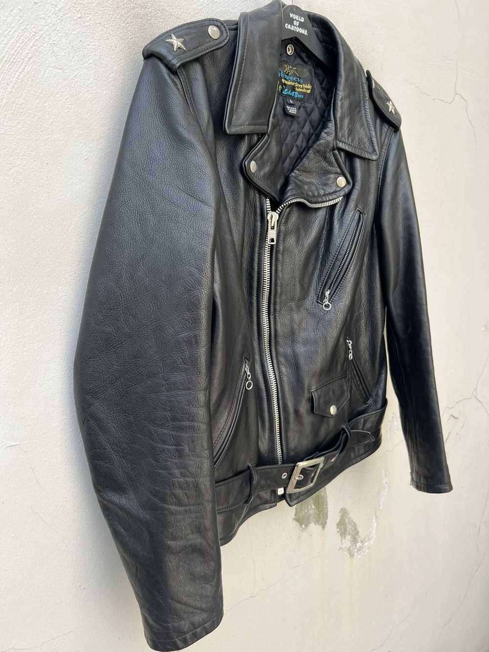 Leather Jacket × Schott Schott Bros Perfecto 519 … - image 11