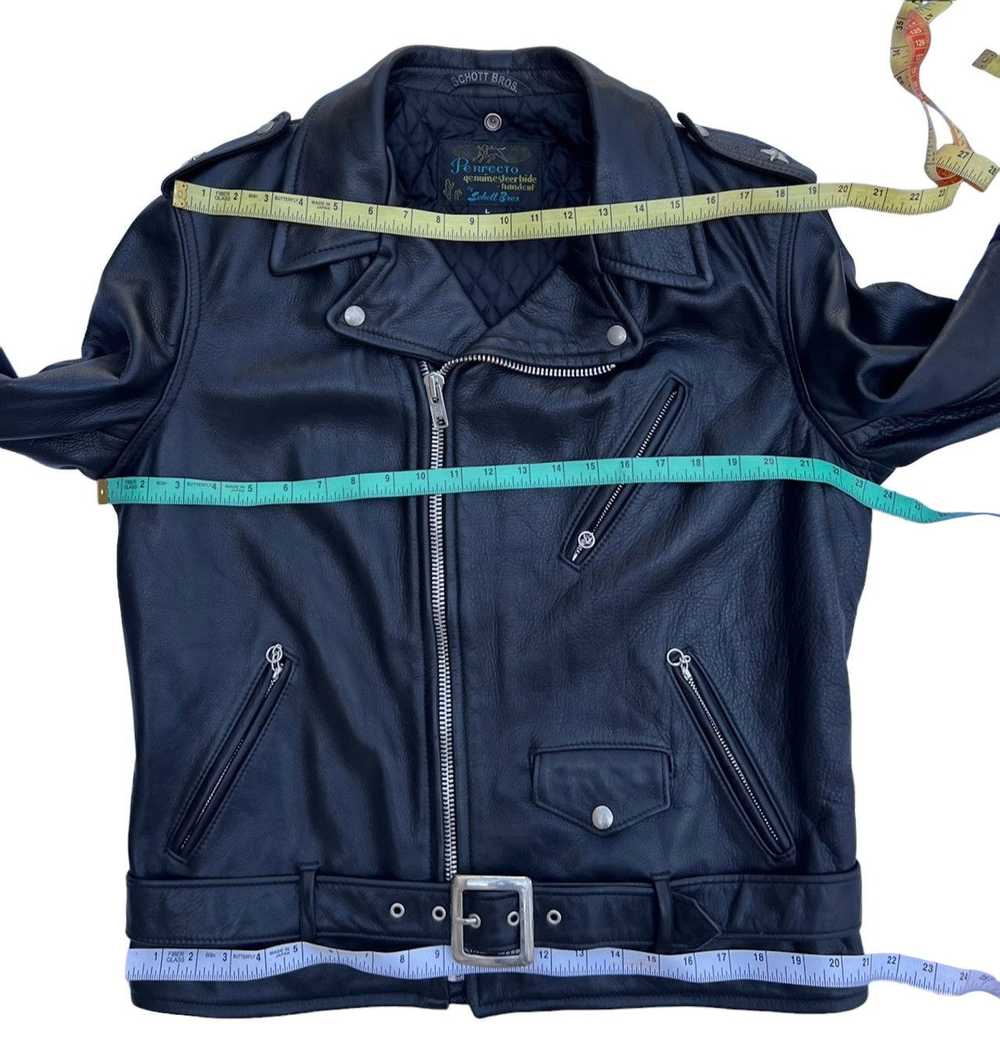 Leather Jacket × Schott Schott Bros Perfecto 519 … - image 3