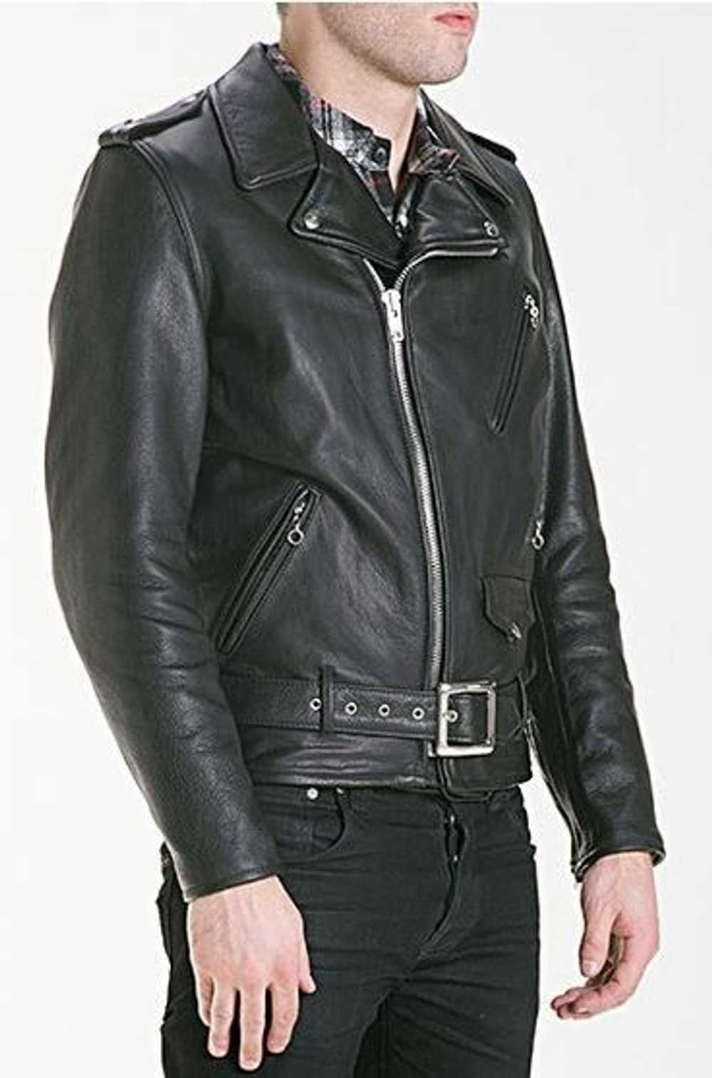 Leather Jacket × Schott Schott Bros Perfecto 519 … - image 7