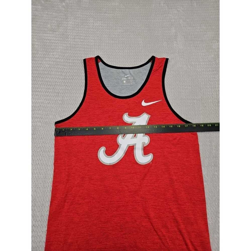 Nike Shirt Mens Small Alabama Tank Top Dri Fit Sl… - image 3