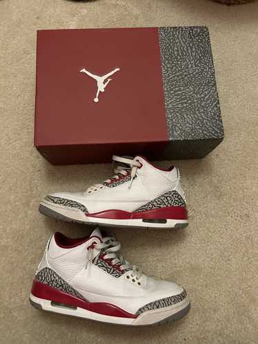 Jordan Brand Jordan 3 Cardinal Red - image 1