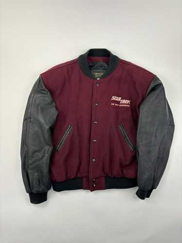 Leather Jacket × Varsity Jacket × Vintage Leather 