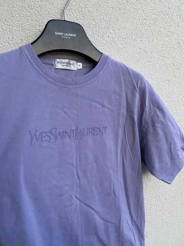 Vintage × Yves Saint Laurent Big Logo YSL T-shirt 