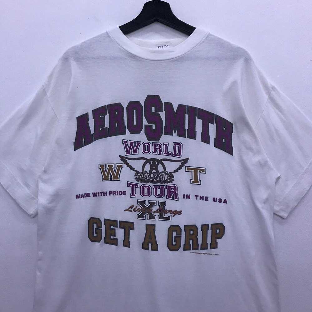Aerosmith × Band Tees × Rock T Shirt Rare!! Aeros… - image 3