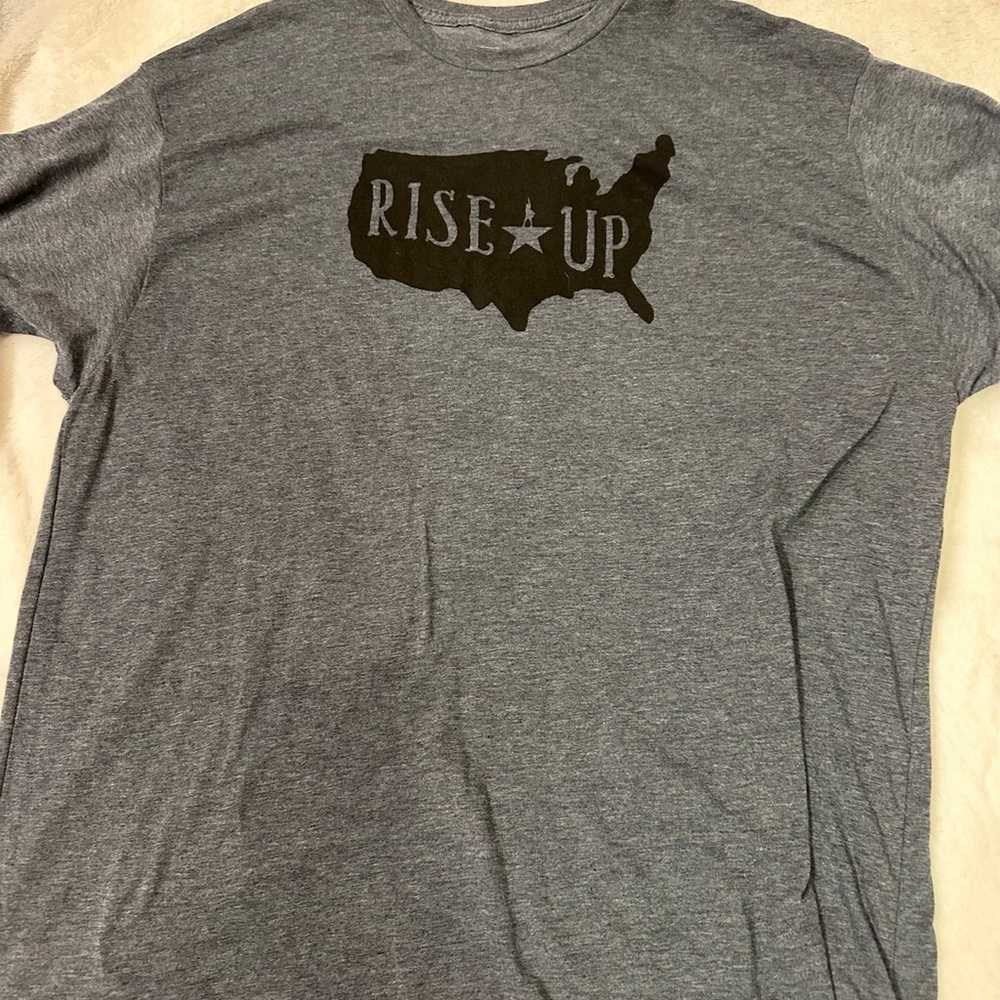 Hamilton Rise Up tour T-shirt men’s xxl - image 1