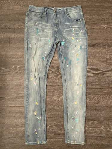 SERENEDE SERENEDE PICASSO RETURN PAINT JEANS - image 1