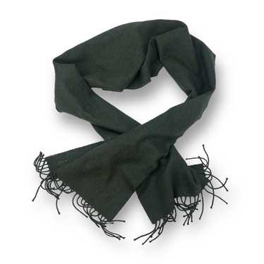 Other Foxcroft 100% Cashmere Green Fringe Scarf