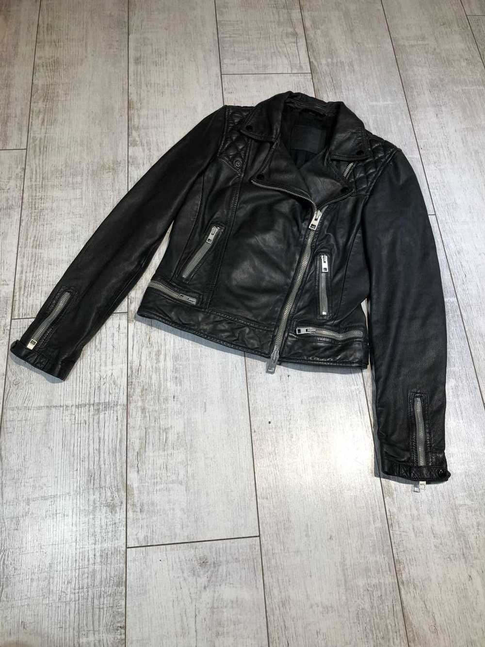 Allsaints × Avant Garde × Streetwear Leather Jack… - image 1