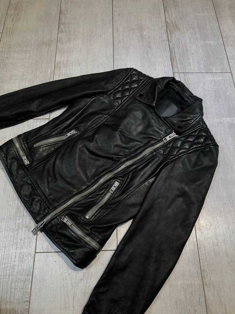 Allsaints × Avant Garde × Streetwear Leather Jack… - image 2