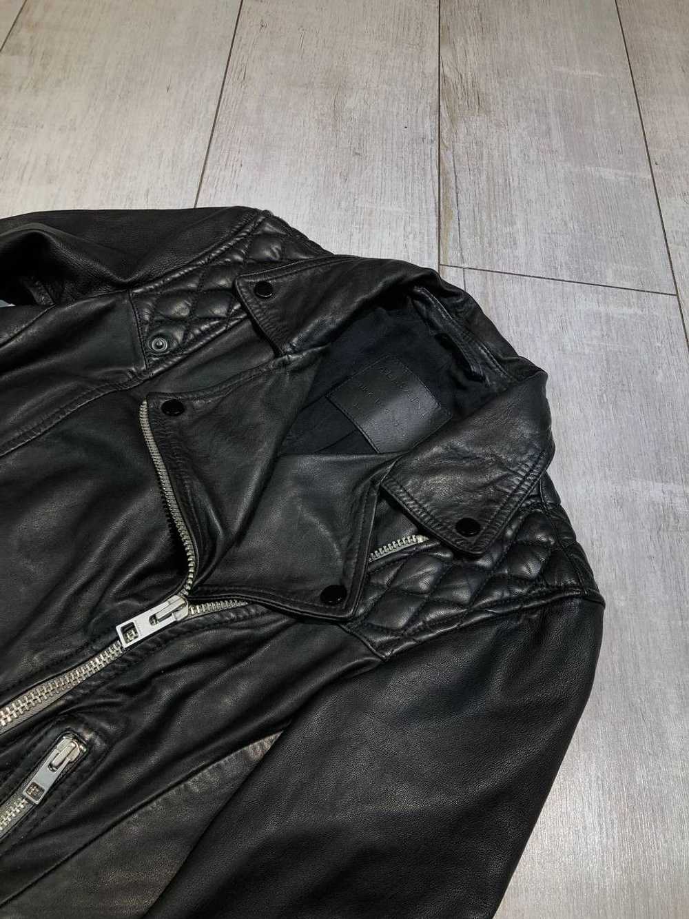 Allsaints × Avant Garde × Streetwear Leather Jack… - image 3