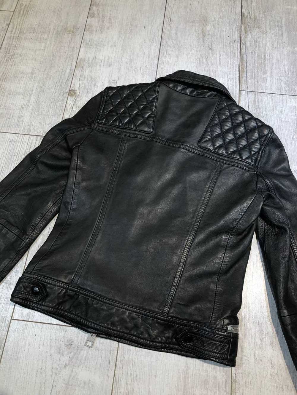 Allsaints × Avant Garde × Streetwear Leather Jack… - image 9