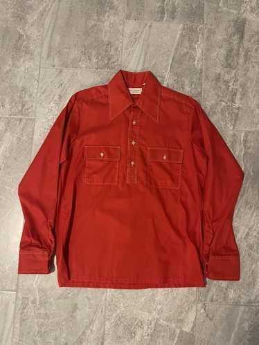 Vintage Western Quarter Rockabilly Button Up Shirt