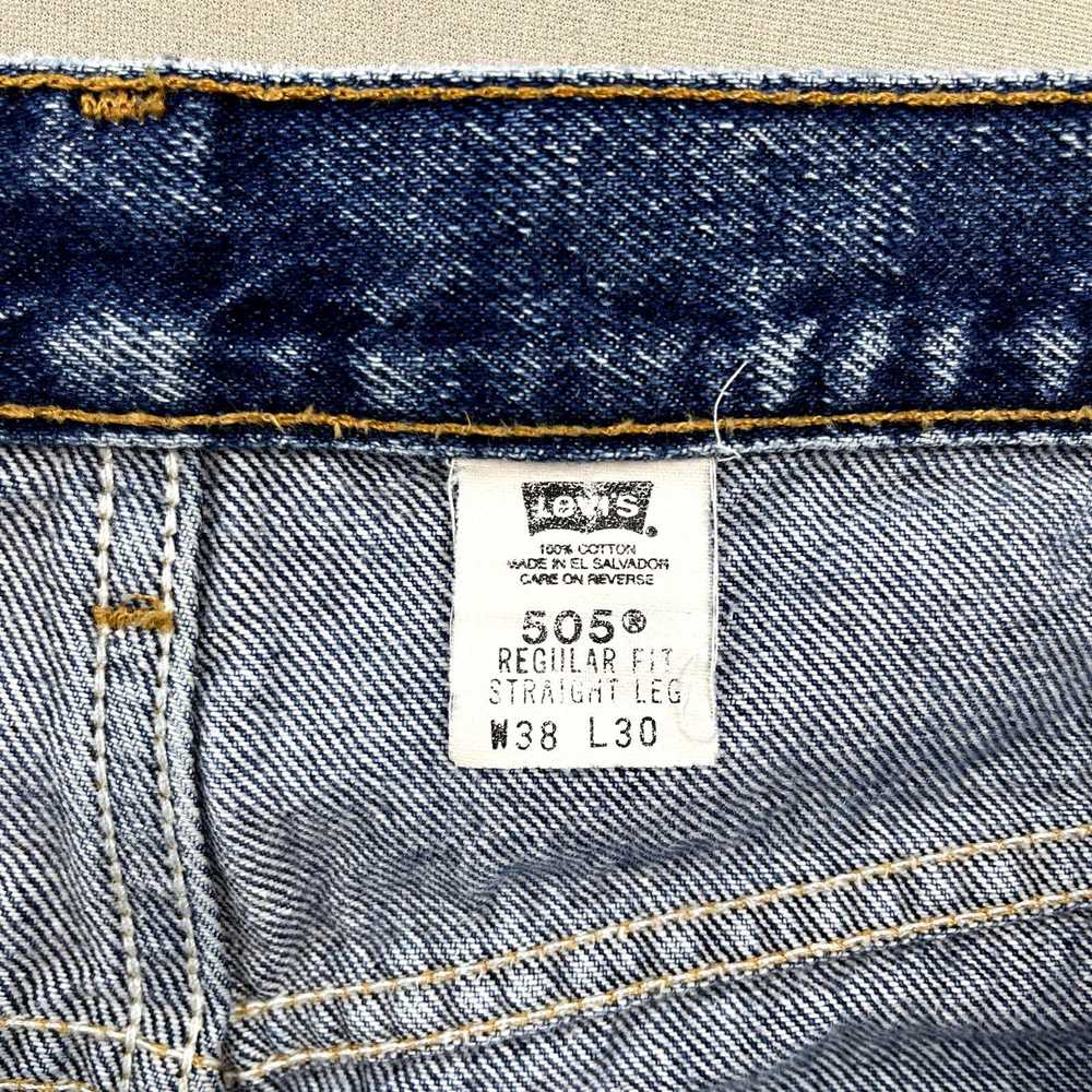 Levi's × Vintage Vintage Levis 505 Jeans Mens 38x… - image 5