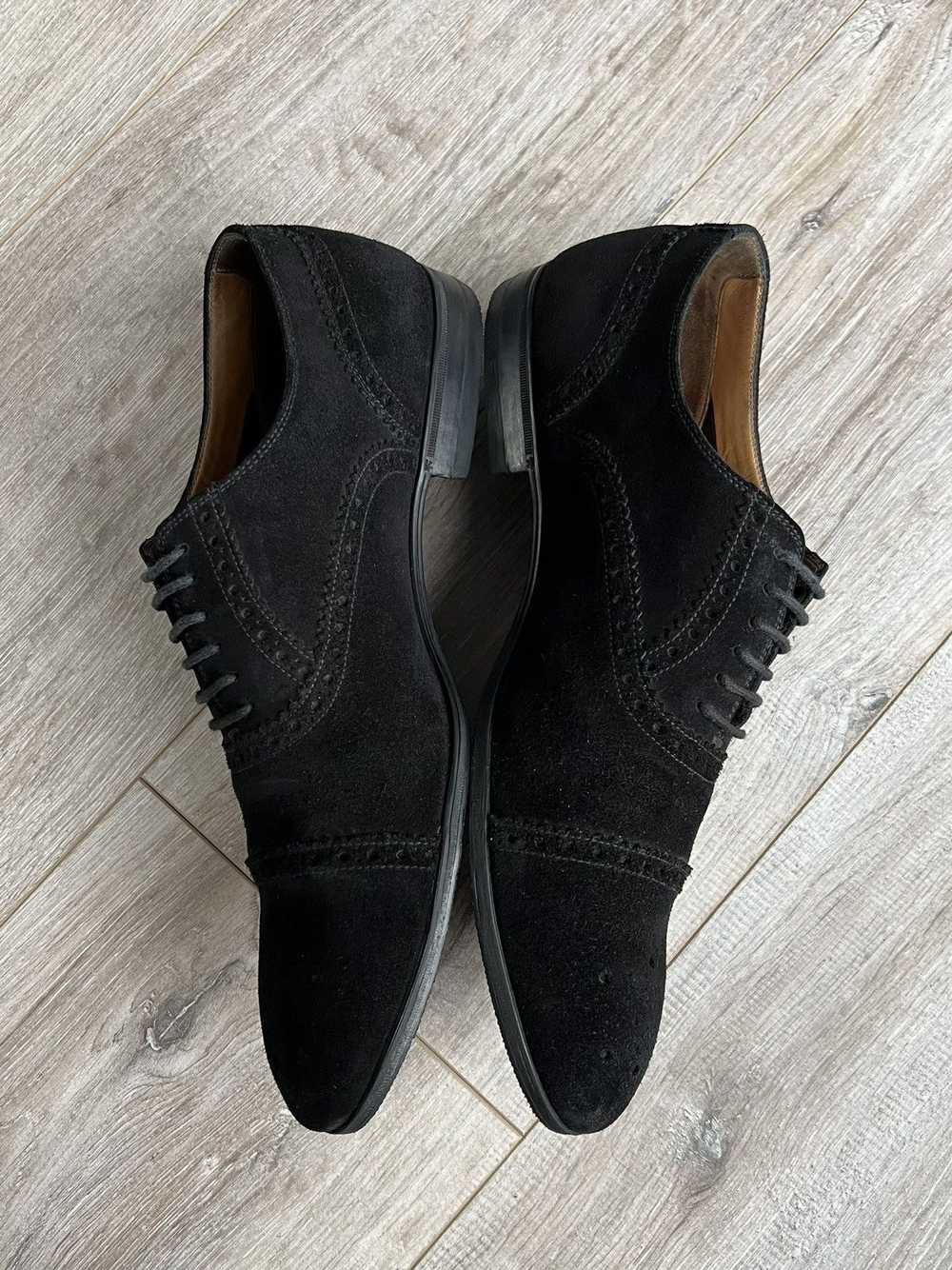 Gucci GUCCI Shoes Oxfords Brogues Suede Lace Up M… - image 12