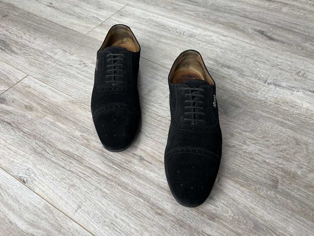 Gucci GUCCI Shoes Oxfords Brogues Suede Lace Up M… - image 3