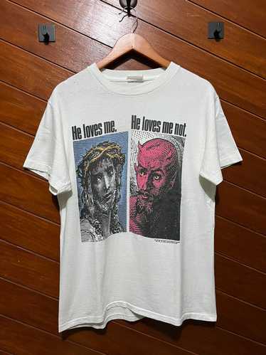 Religion × Vintage Vintage Jesus Tee living epist… - image 1