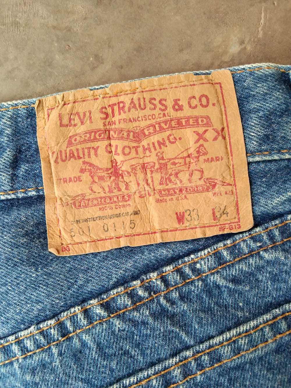Levi's × Streetwear × Vintage 80s Vintage Levi's … - image 4