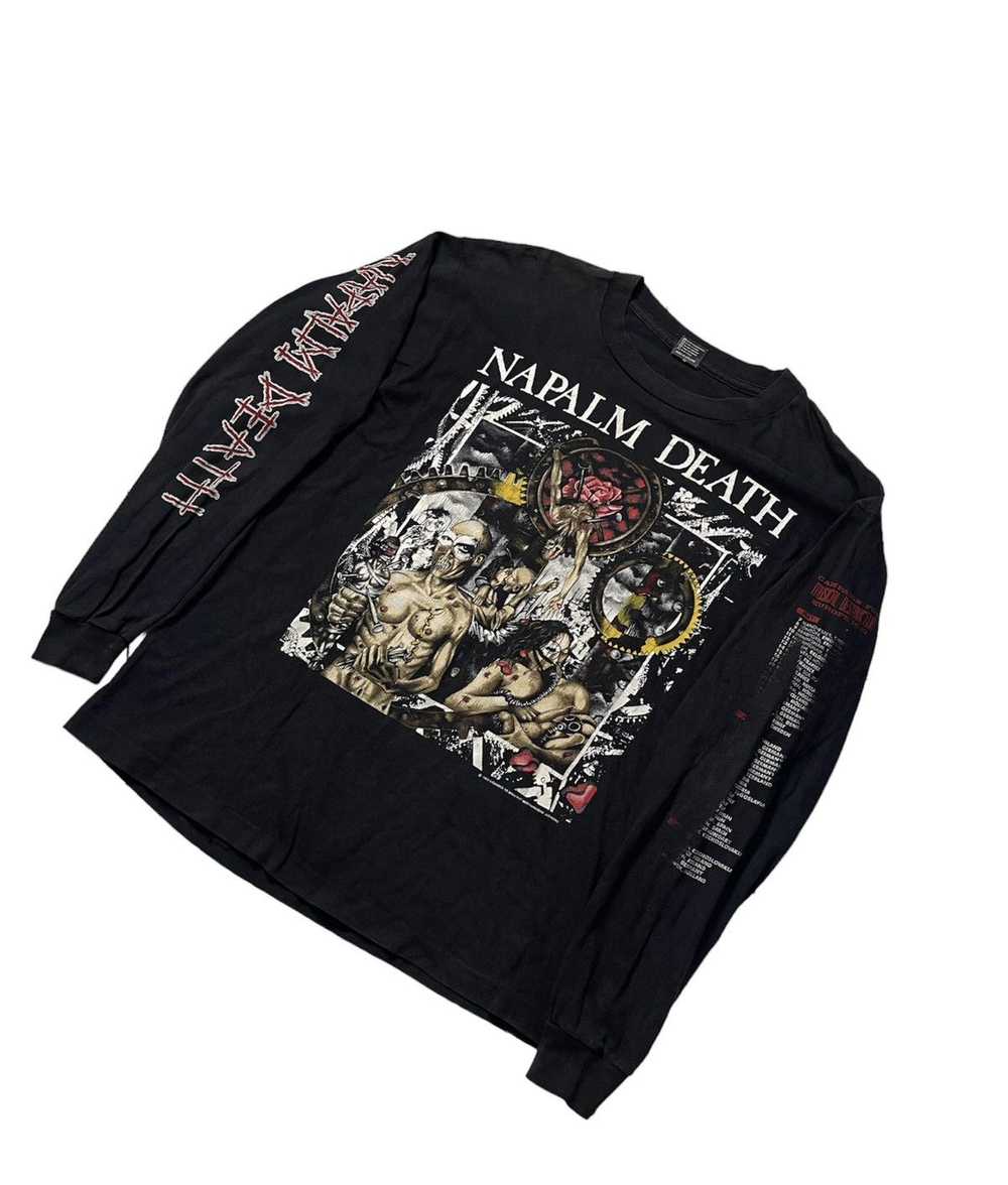 Band Tees × Tour Tee × Vintage 🔥 Vintage Napalm … - image 2