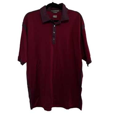 Tiger Woods Tiger Woods Mercerized Cotton Burgundy