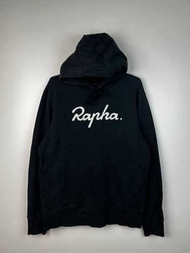 Streetwear × Vintage Rapha Logo Pullover hoodie si