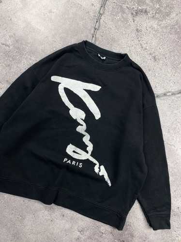 Kenzo × Streetwear Kenzo Black Cotton Sweatshirt B