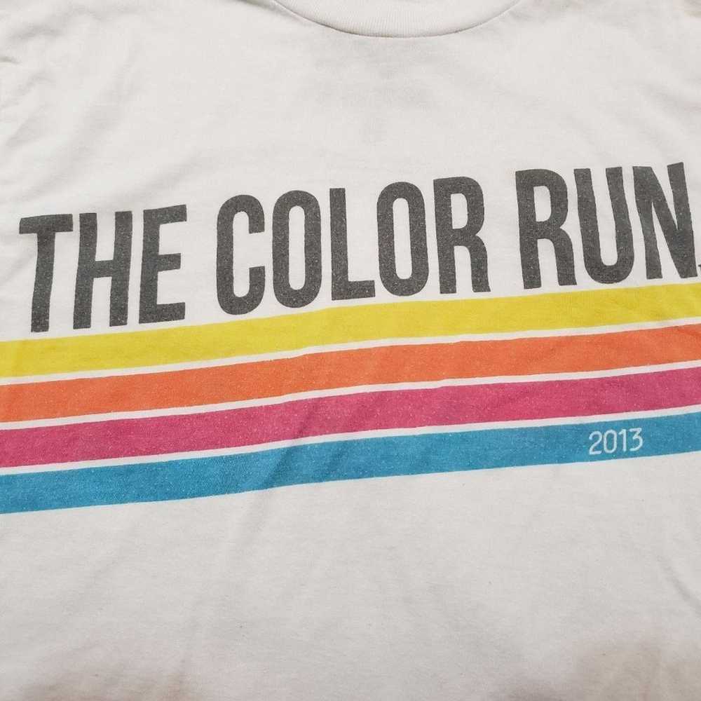 The Color Run Shirt Size Small The Happi - image 3