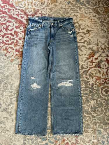 Gap Low waisted wide-leg gap jeans