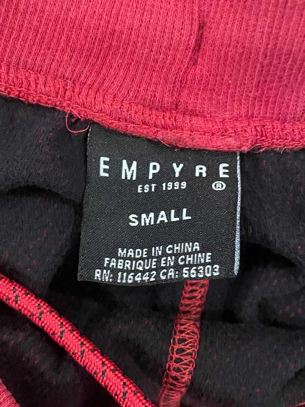 Designer Empyre Sweat Shorts, Red, Size Small - image 12