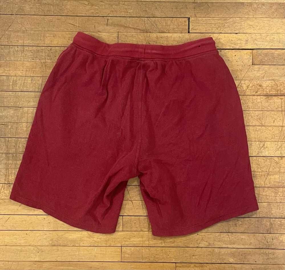 Designer Empyre Sweat Shorts, Red, Size Small - image 2