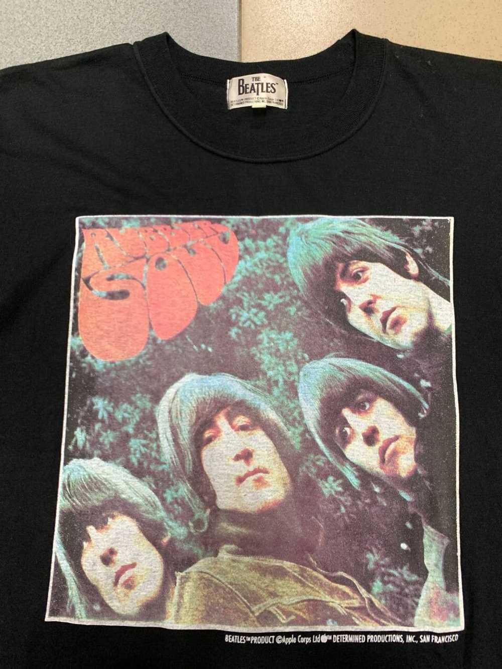 Band Tees × Vintage 1990s THE BEATLES RUBBER SOUL… - image 2