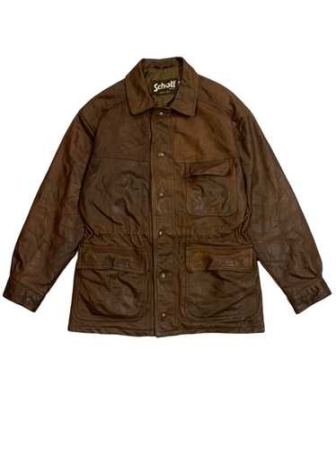 Genuine Leather × Made In Usa × Schott 🔥VTG SCHO… - image 1
