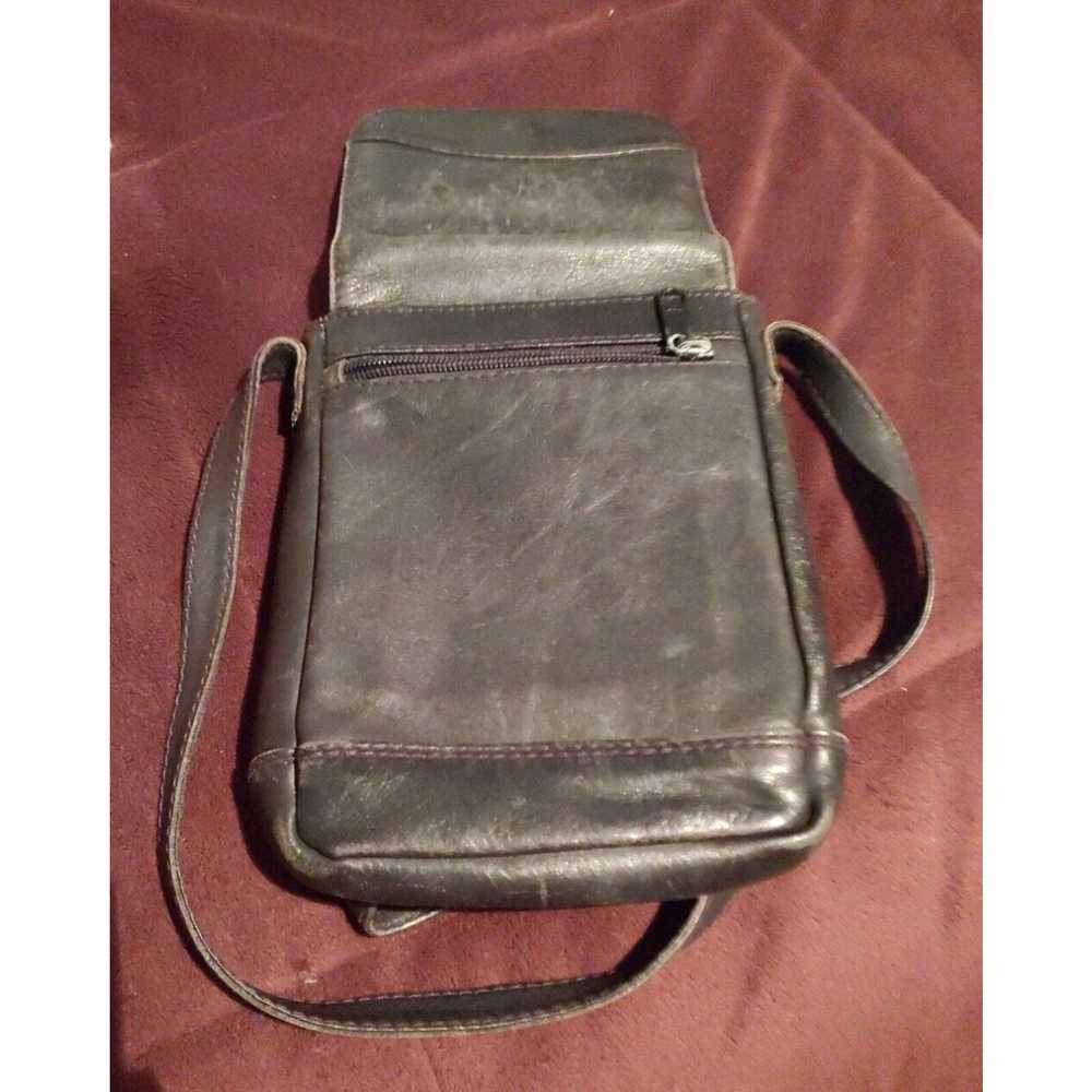 Vintage ELLINGTON Leather Messenger Unisex Travel… - image 3