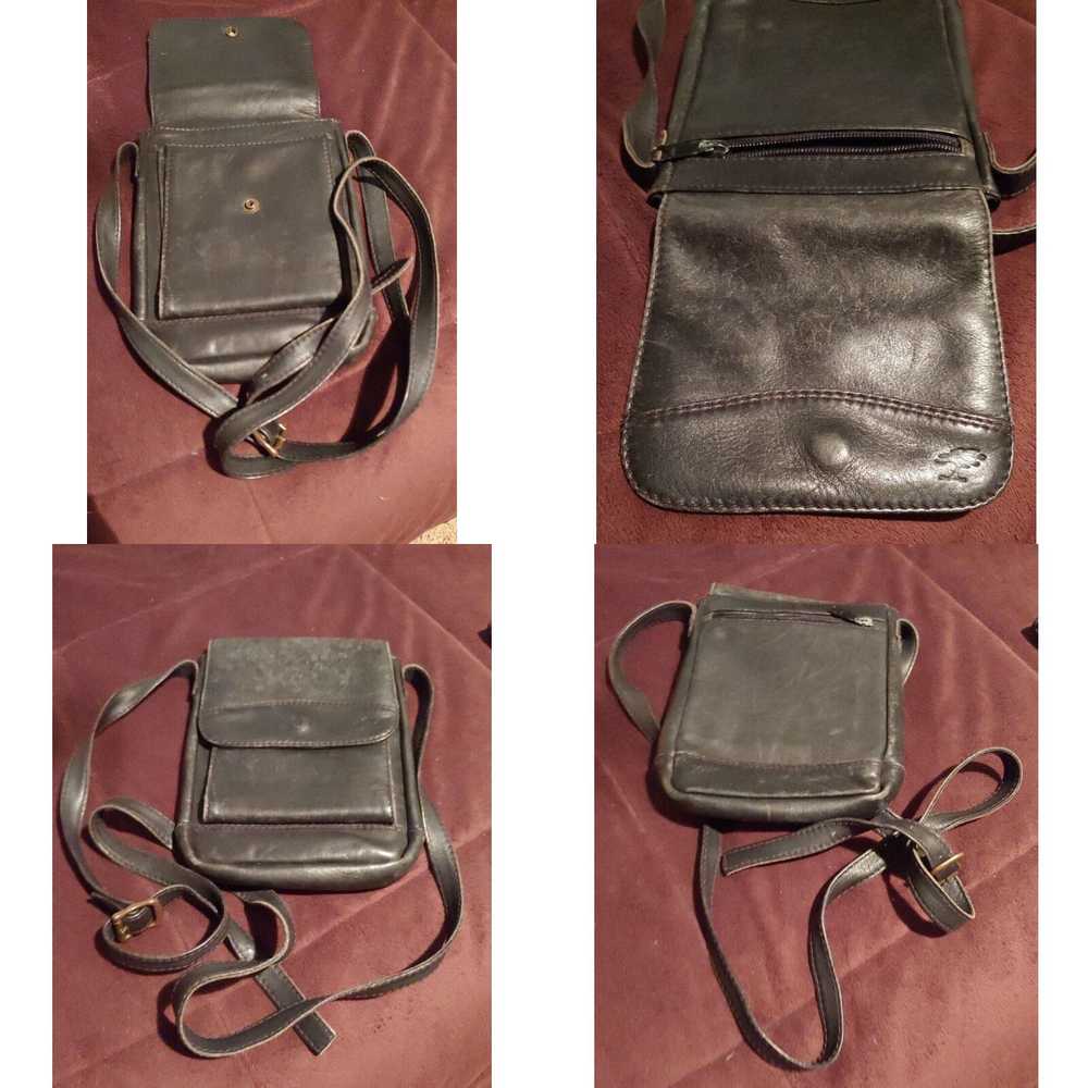 Vintage ELLINGTON Leather Messenger Unisex Travel… - image 4