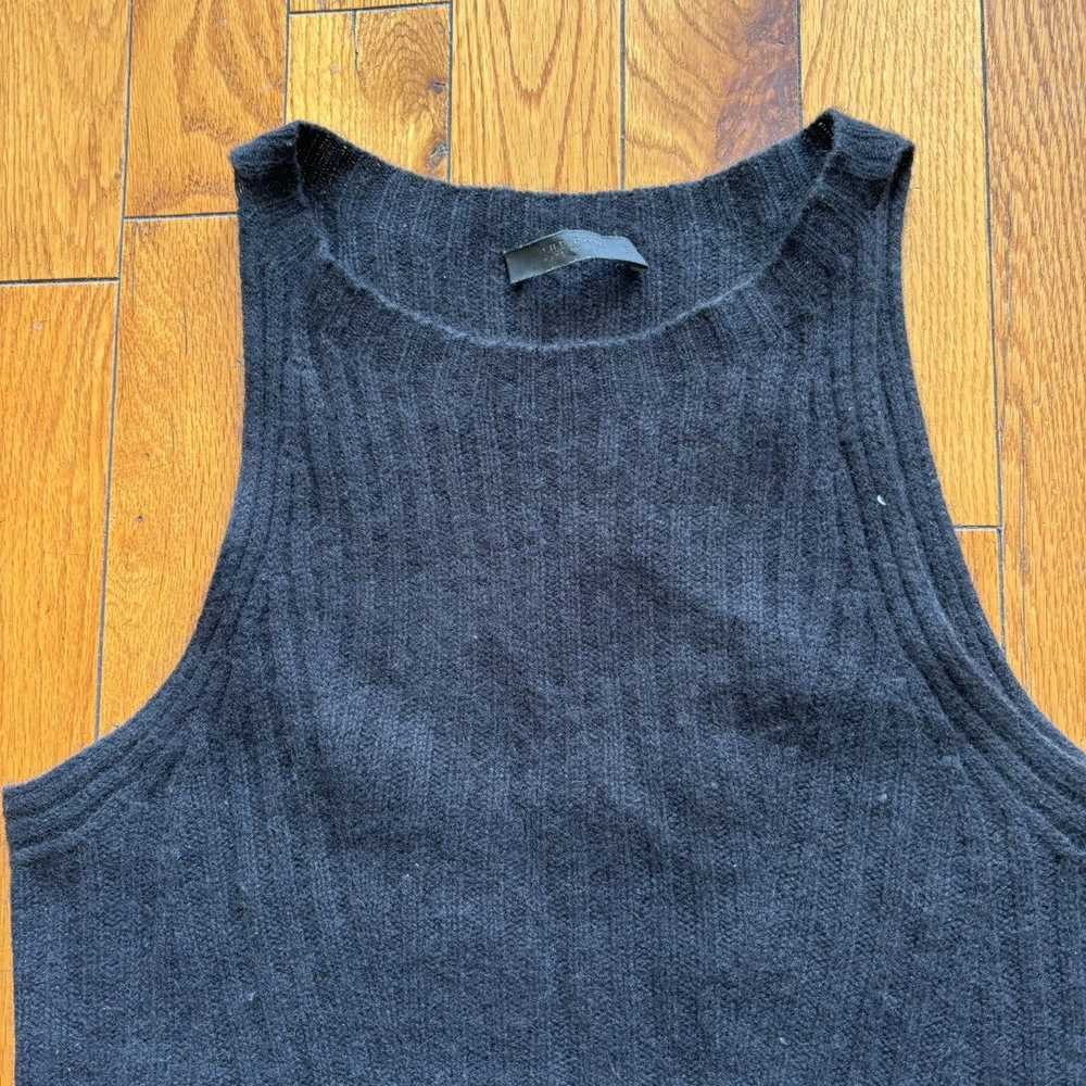 The Row Black Sweater Knit Tank Top - image 3