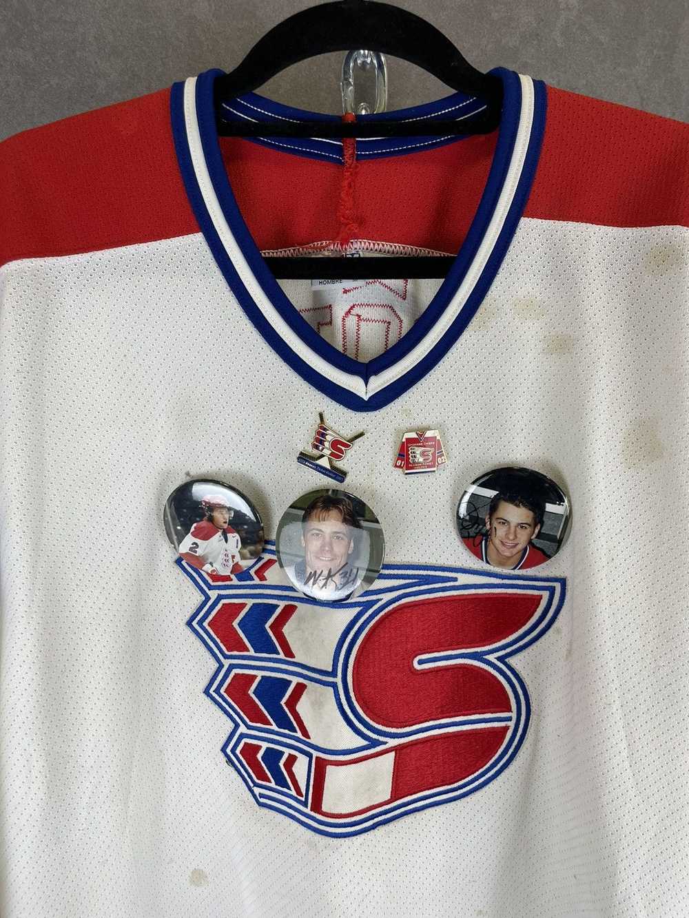 Ccm V the CCM Spokane chiefs signed hockey jersey… - image 2